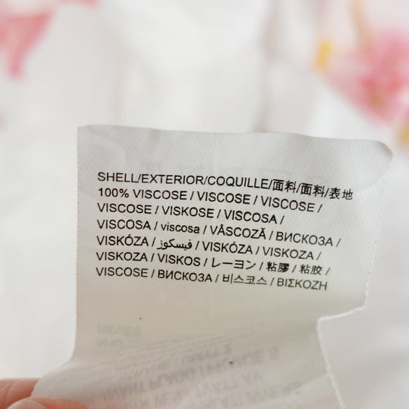 Desigual White Floral Laurene Summer Boho Shirt Blouse P6510 - Picture 8 of 9